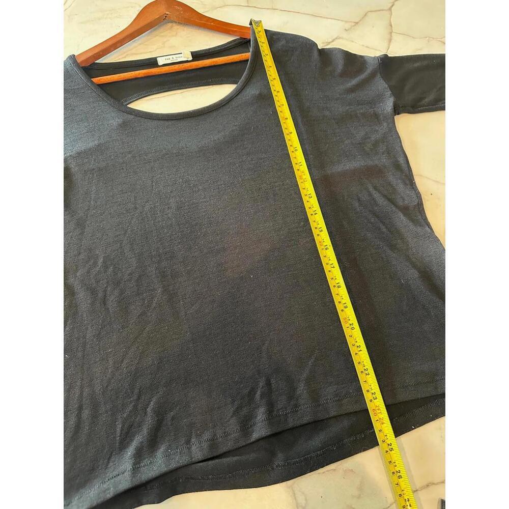 Rag & Bone Black Long Sleeve with Keyhole Cutout Back Women’s size Small​ - Picture 10 of 10
